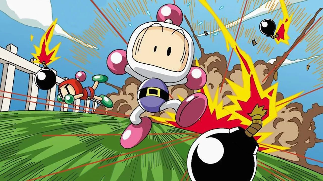 bomberman and explosions