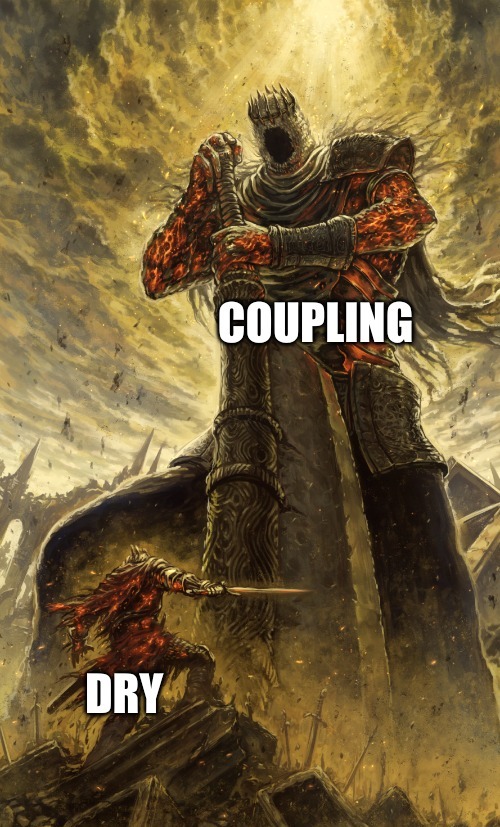 dry vs coupling meme